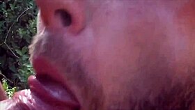 Vadim Romanov gets blowjob from stranger.