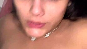 While they split my vagina, I send a greeting to my followers 😘