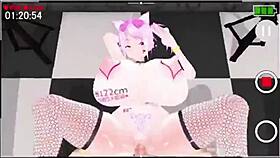 Cowgirl Riding Cock In Anime Hentai.