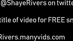 Redhead with big tits using a creamy dildo in high heels