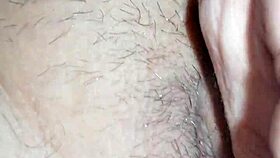 The Young Girl's Pussy Opens Wide for the First Time in the Bedroom Scene.