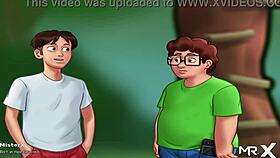 Summertime Saga: Uncensored Laundry Sex Scene With Big Ass