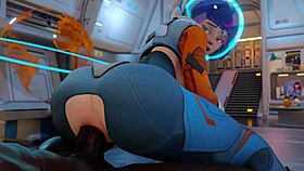 Damn! Juno Overwatch 2 Hentai Compilation Rocks Hard!