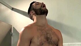 i watched a firefighter fuck in the bar bathroom