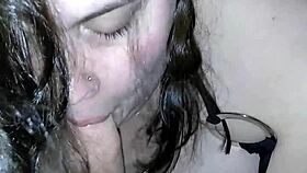 i'm watching my fat slut wife amber crider suckin' that big dick so good