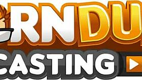 I watched magnificent tattooed MILF Suttin get her mouth filled with cum