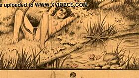 Discovering vintage erotic illustrations evokes deep nostalgia and desire