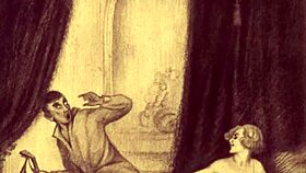 Discovering vintage erotic illustrations evokes deep nostalgia and desire