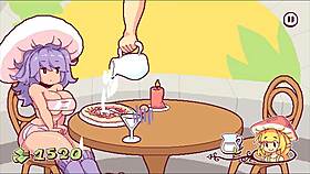 want shemale cum as sauce in this hentai game?