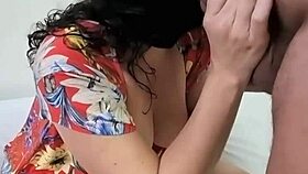 Wife begs for vitamin, gets massive cum facial instead.