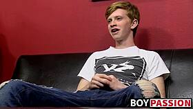 A Small 18+ Guy With Massive Penis Gropes And Toys In Solo Casting