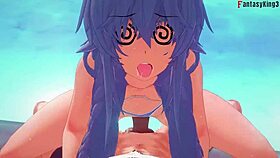 roxy migurdia gets fucked by eris watching on the pool in mushoku tensei chapter 2, full 1hr movie on sheer fantasyking3