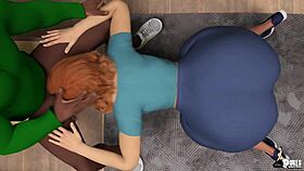 Can two sneaky milfs handle a massive dick behind closed doors?