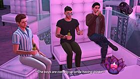 night with the band - 3d hentai - preview version