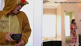 Why Does Lexi Luna Seduce Her Boyscout Step Son for Wild Christmas Sex?