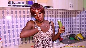 naughty latina enjoys self-pleasure with local dildo in massage