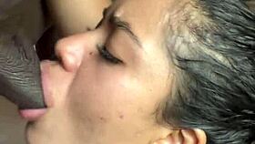 Hey, watch me deepthroat my neighbor’s huge cock while my wife’s away - amateur couple Nysdel!