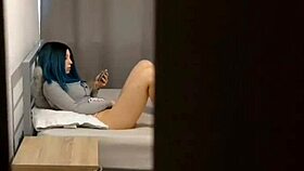 step sister finds me hiding in the closet