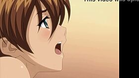 Teen lesbians fuck their step brother in a wild uncensored hentai with monster cock action.