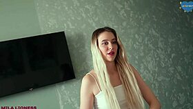 My Stepmom Barged Into My Room, Stared at My Dick, and This Slut Came Twice on Bed