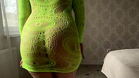 Beautiful babe with natural tits invites you to jerk off to her homemade video