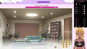 vtuber lewdneko plays love cubed part 4 😊