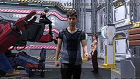 Stranded In Space 19, Checking Out The Cute Robot Girl With Big Tits