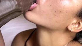 Hey, watch me deepthroat my neighbor’s huge cock while my wife’s away - amateur couple Nysdel!