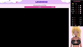 vtuber lewdneko plays love cubed part 4 😊