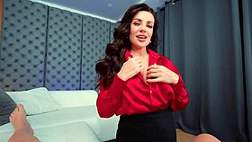 i'm so torn watching this hot stepmom cheat with stepson in homemade pov!