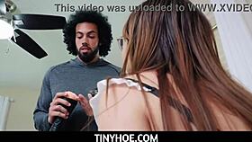 Tinyhoe Honey Hayes Breaks Fleshlight, Gets Pussy as Replacement