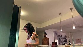 Sexy Latina Takes Big Black Dick Part 2