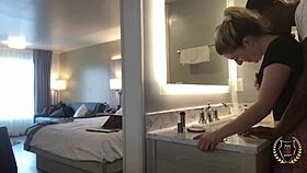 Gorgeous nympho Abby Adams got her sexy pretty face dicked by Rome Major