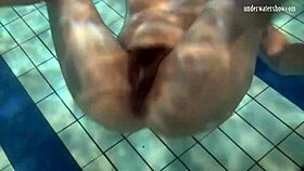 Ivetta enjoys swimming in the pool and you’ll want to watch her do it too
