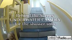 Shower Bts Fun With Christy Dahlia And Ivan