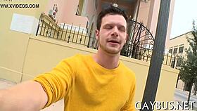 In this amateur gay encounter, two men explore passionate sex for the first time.