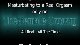 Filming Summer Masturbates Wet Pussy To Hard Climax