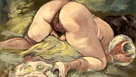 i love this vintage erotic art collection