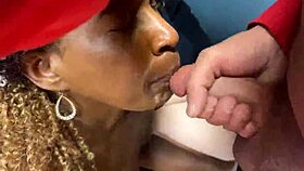 I Am the Ebony Hot Wife at the Bookstore.