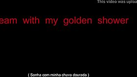 I dream of Polly Petrova pissing on me in the bathroom with golden shower.