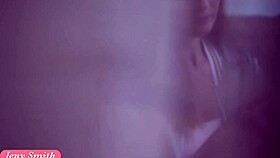 Spying On Russian Jeny Smith Taking Nude Selfies Through Window With Clothes Ripped