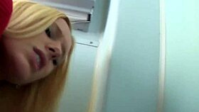 Ever seen a busty Euro skank picked up and pounded hard on a moving train?