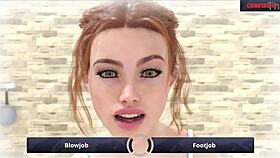 i fucked riley in my dream with blowjob and footjob