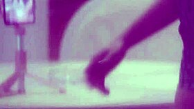 Spying On Russian Jeny Smith Taking Nude Selfies Through Window With Clothes Ripped