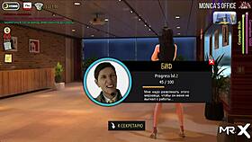 She spreads her legs showing pussy in fashionbusiness 😍