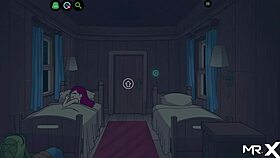 Creampie In Redhead Pussy At Camp Pinewood