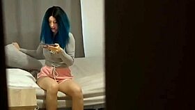 step sister finds me hiding in the closet