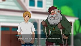 The secret of the house: a cartoon porn game with big nipples and black cock scenes