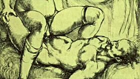 i love this vintage erotic art collection