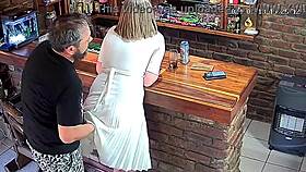 caught my wife cheating on camera in a public outdoor spot